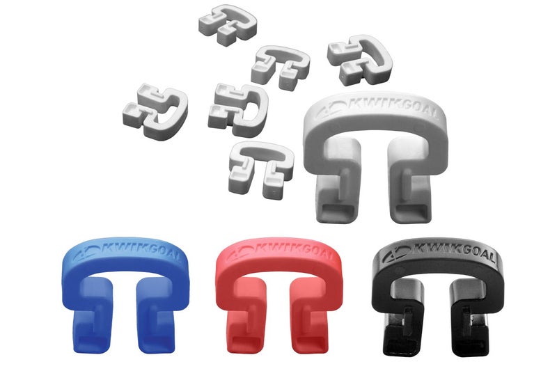 Kwik Goal Kwik Lock Net Clips (100-Pack)  White - Image 2